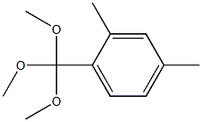 2,4-Dimethylorthobenzoic acid trimethyl ester,,结构式
