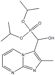  (2-Methylimidazo[1,2-a]pyrimidin-3-yl)hydroxymethylphosphonic acid diisopropyl ester