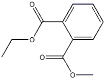 Ethyl methyl phthalate,,结构式