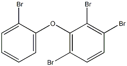2,3,6-トリブロモフェニル2-ブロモフェニルエーテル 化学構造式