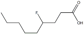 4-Fluorononanoic acid 结构式