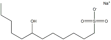 7-Hydroxydodecane-1-sulfonic acid sodium salt