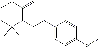 3,3-Dimethyl-1-methylene-2-[2-(4-methoxyphenyl)ethyl]cyclohexane
