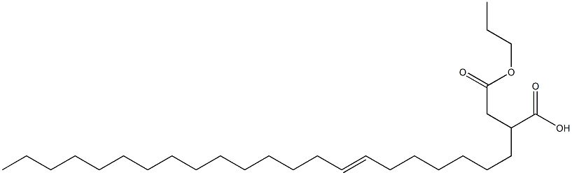 2-(7-Docosenyl)succinic acid 1-hydrogen 4-propyl ester 结构式