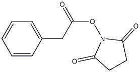 ベンゼン酢酸スクシンイミジル 化学構造式