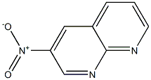 3-Nitro-1,8-naphthyridine Struktur