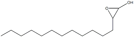 1,2-Epoxytetradecan-1-ol Structure