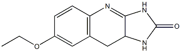 7-Ethoxy-9,9a-dihydro-1H-imidazo[4,5-b]quinolin-2(3H)-one Structure