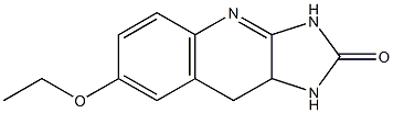 7-Ethoxy-9,9a-dihydro-1H-imidazo[4,5-b]quinolin-2(3H)-one 结构式