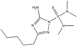 (5-Amino-3-pentyl-1H-1,2,4-triazol-1-yl)bis(dimethylamino)phosphine sulfide