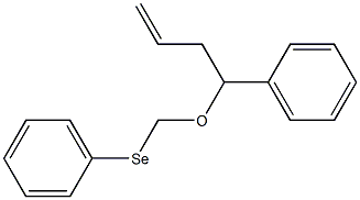4-[(Phenylseleno)methoxy]-4-phenyl-1-butene Structure