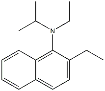 N-Ethyl-N-isopropyl-2-ethylnaphthalen-1-amine Structure