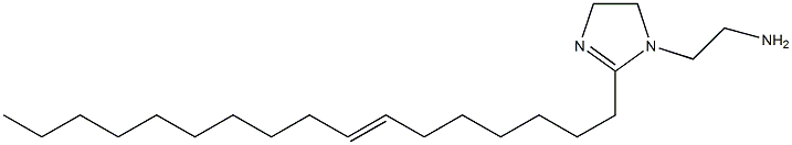 1-(2-アミノエチル)-2-(7-ヘプタデセニル)-2-イミダゾリン 化学構造式