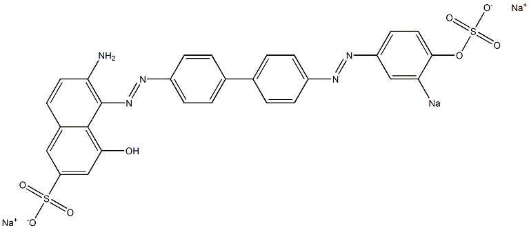 6-Amino-4-hydroxy-5-[[4'-[(4-hydroxy-3-sodiosulfophenyl)azo]-1,1'-biphenyl-4-yl]azo]naphthalene-2-sulfonic acid sodium salt