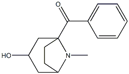 Benzoyltropine Structure