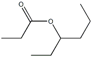 Propionic acid hexan-3-yl ester,,结构式