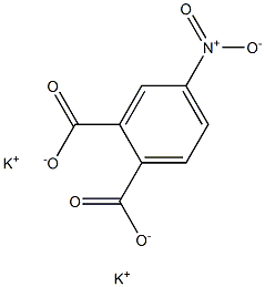 4-ニトロフタル酸ジカリウム 化学構造式