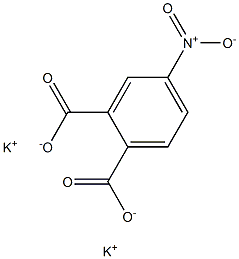 4-Nitrophthalic acid dipotassium salt Structure