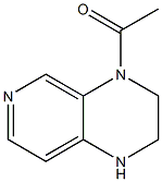 4-Acetyl-1,2,3,4-tetrahydropyrido[3,4-b]pyrazine Structure