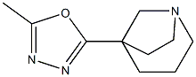 5-(5-Methyl-1,3,4-oxadiazol-2-yl)-1-azabicyclo[3.2.1]octane