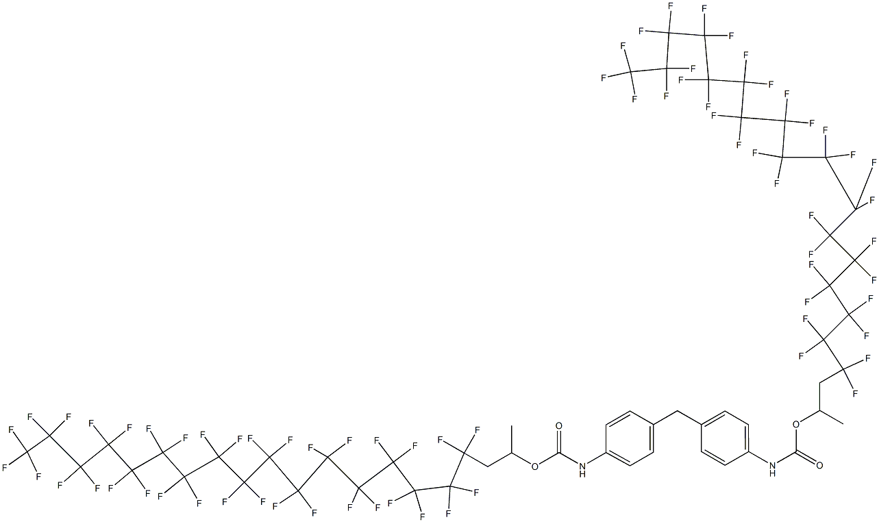 4,4'-Methylenebis[N-[1-methyl-2-(pentatriacontafluoroheptadecyl)ethyl]oxycarbonylaniline]
