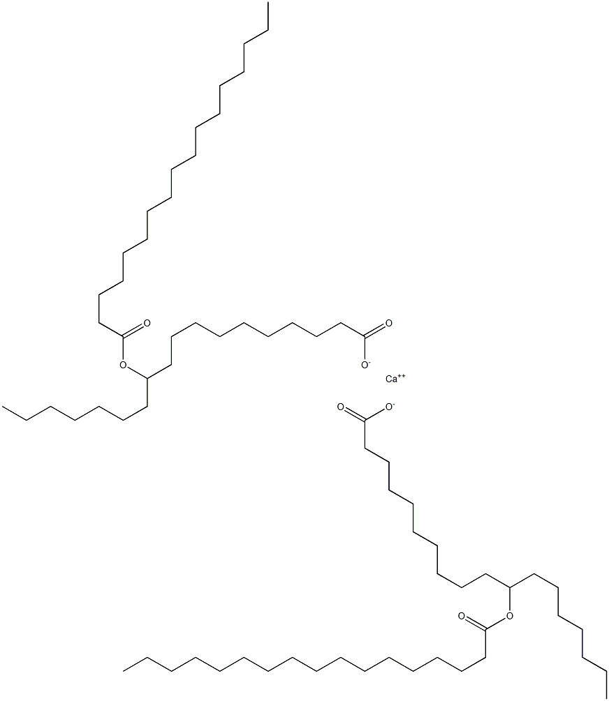 Bis(11-heptadecanoyloxystearic acid)calcium salt|