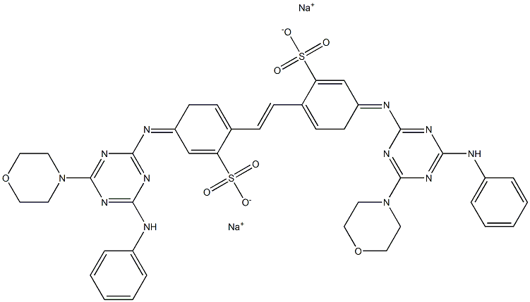  4,4'-Bis[(2-anilino-4-morpholino-1,3,5-triazin-6-yl)imino]stilbene-2,2'-disulfonic acid disodium salt