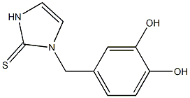 1-(3,4-Dihydroxybenzyl)-1,3-dihydro-2H-imidazole-2-thione|