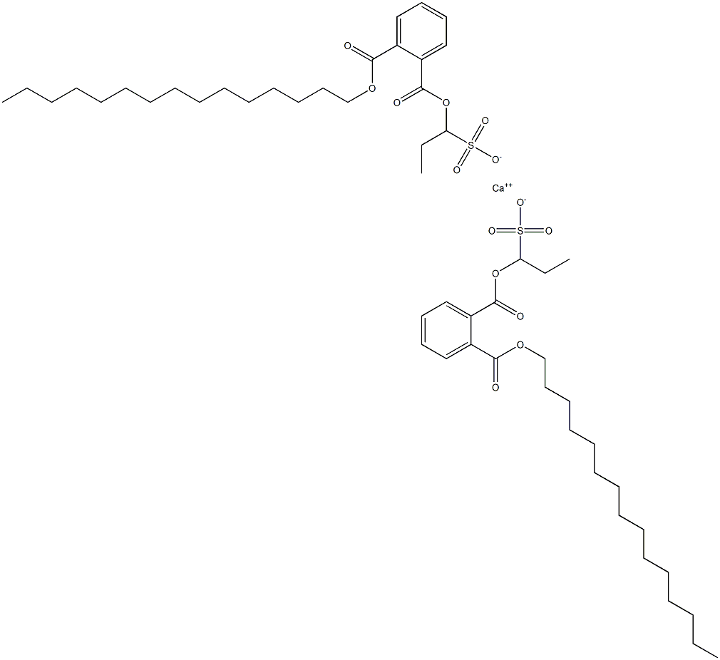 Bis[1-[(2-pentadecyloxycarbonylphenyl)carbonyloxy]propane-1-sulfonic acid]calcium salt|