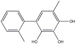  4-(2-Methylphenyl)-6-methylbenzene-1,2,3-triol