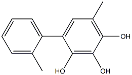 4-(2-Methylphenyl)-6-methylbenzene-1,2,3-triol