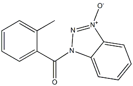 3-(2-Methylbenzoyl)-3H-benzotriazole 1-oxide 结构式