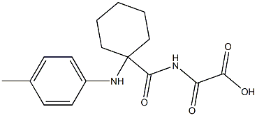 2-[[[1-[(4-Methylphenyl)amino]cyclohexyl]carbonyl]amino]-2-oxoacetic acid