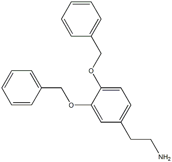 3,4-Bis(benzyloxy)phenethylamine Structure