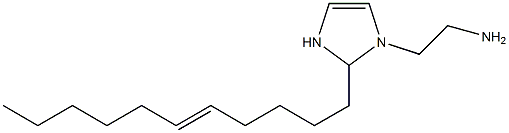 1-(2-Aminoethyl)-2-(5-undecenyl)-4-imidazoline Structure