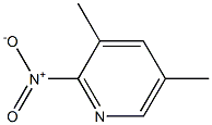 3,5-Dimethyl-2-nitropyridine,,结构式