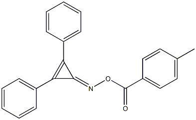 4-Methylbenzoic acid [(1,2-diphenyl-1-cyclopropen-3-ylidene)amino] ester