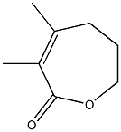  3,4-Dimethyl-1-oxacyclohepta-3-en-2-one