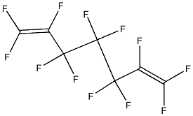 Dodecafluoro-1,6-heptadiene Struktur