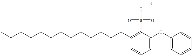 2-Phenoxy-6-tridecylbenzenesulfonic acid potassium salt