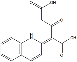  2-[(1,2-Dihydroquinolin)-2-ylidene]-3-oxopentanedioic acid