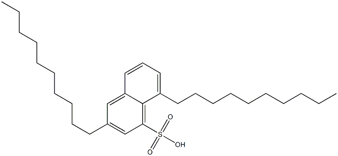 3,8-Didecyl-1-naphthalenesulfonic acid