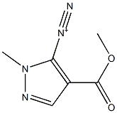 2-Methyl-4-(methoxycarbonyl)-2H-pyrazole-3-diazonium