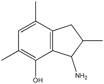 3-Amino-2,3-dihydro-2,5,7-trimethyl-1H-inden-4-ol