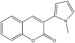 3-(1-Methyl-1H-pyrrol-2-yl)-2H-1-benzopyran-2-one