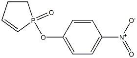 1-(4-Nitrophenoxy)-4,5-dihydro-1H-phosphole 1-oxide Struktur