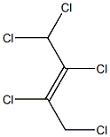 1,1,2,3,4-Pentachloro-2-butene Structure