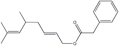  Phenylacetic acid 5,7-dimethyl-2,6-octadienyl ester