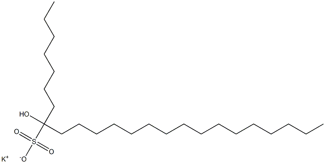 8-Hydroxytetracosane-8-sulfonic acid potassium salt