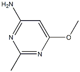 2-Methyl-4-amino-6-methoxypyrimidine 结构式